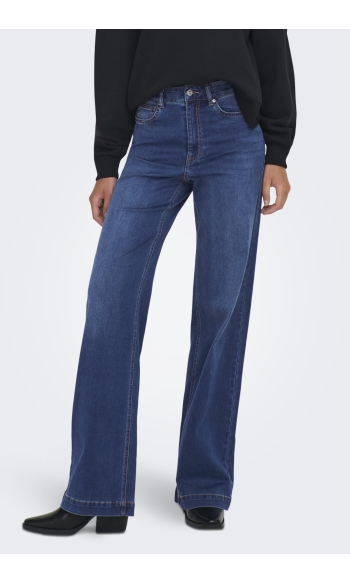 ONLMADISON-ROYAL HW WIDE DNM BF GUA 15358210 Dark Blue Denim
