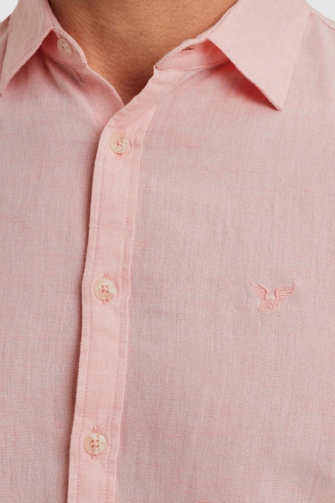 PME legend long sleeve shirt ctn 2tone linen