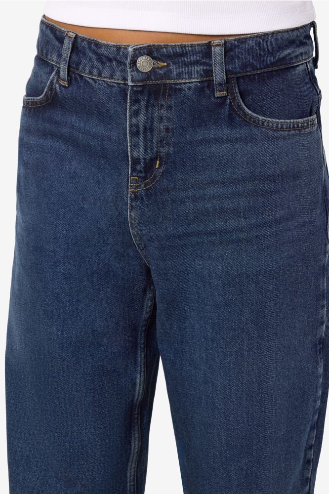 Noisy may blauwe dames jeans | Close up