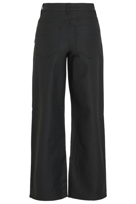 Vila zwarte dames broek | Achteraanzicht