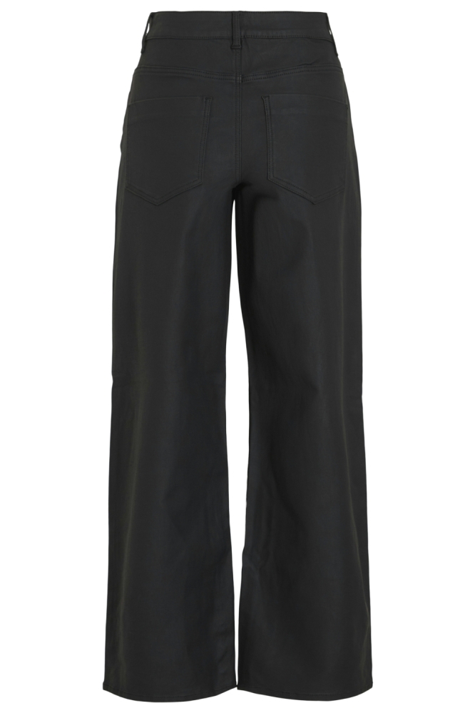Vila zwarte dames broek | Achteraanzicht