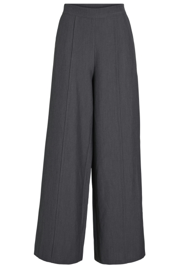 Vila Broek VIVALRIE HW WIDE PANTS/BFS 14110208 Medium Grey Melange
