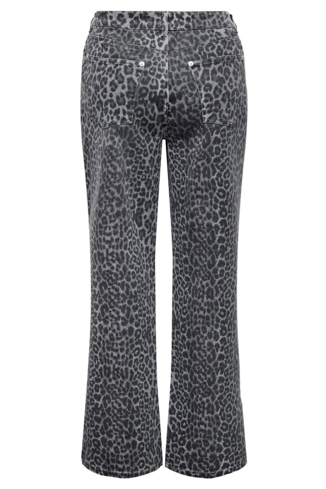 Only grijze dames jeans | Achteraanzicht