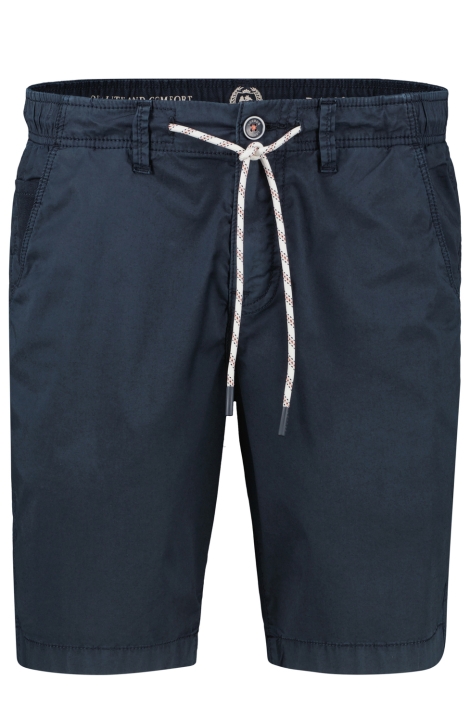 Lerros blauwe heren korte broek | Vooraanzicht