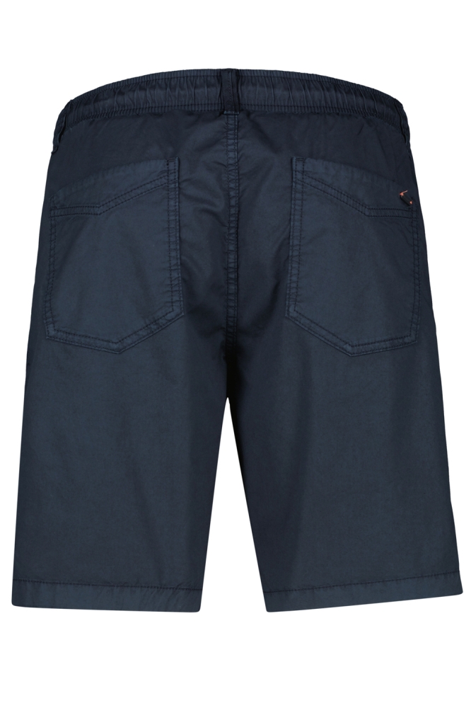 Lerros blauwe heren korte broek | Achteraanzicht