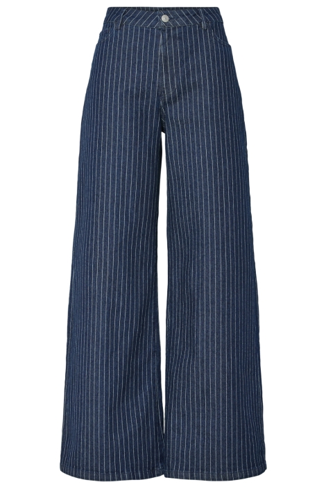 Pieces blauwe dames jeans | Vooraanzicht