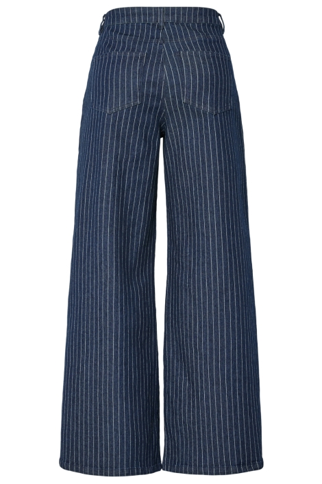 Pieces blauwe dames jeans | Achteraanzicht