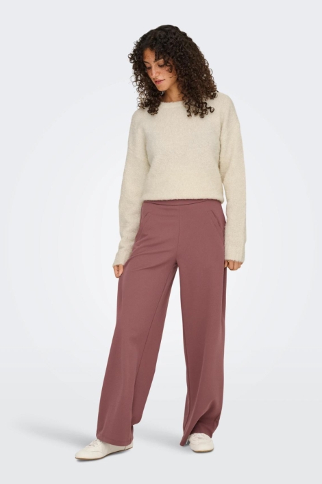 Jacqueline de Yong roze dames broek | Model