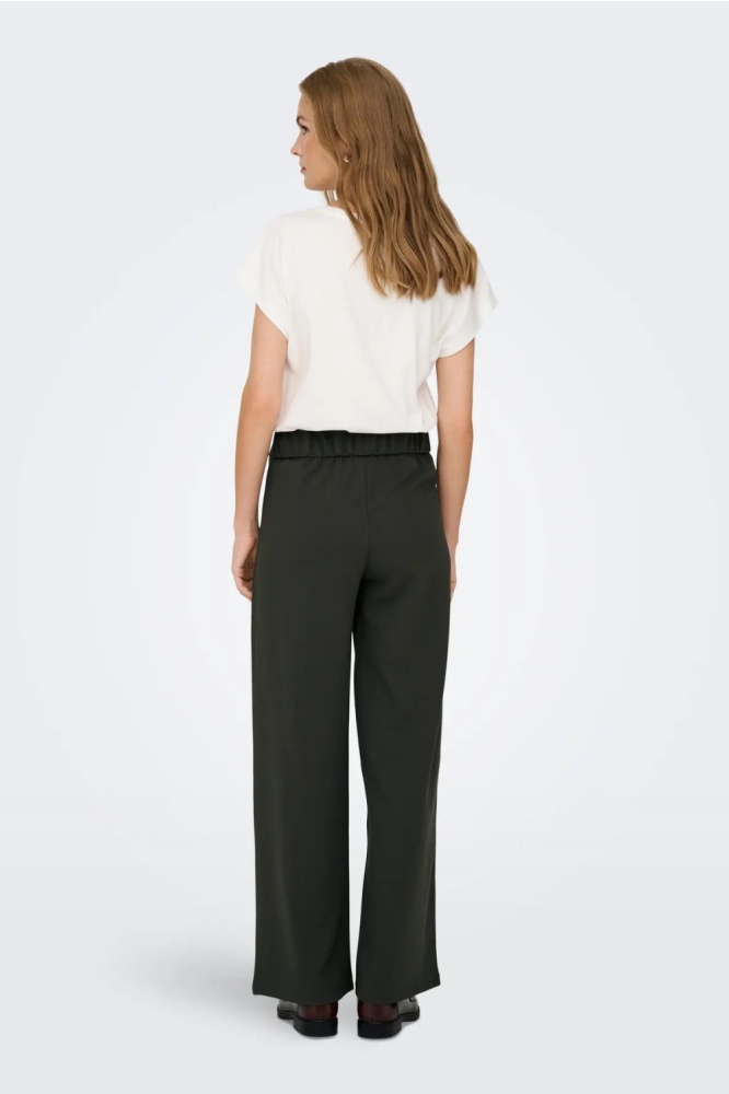Jacqueline de Yong groene dames broek | Model