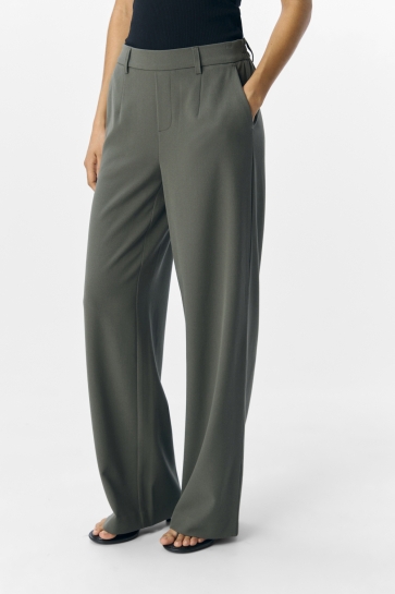 Object Broek OBJLISA WIDE PANT NOOS 23037921 KAMBABA