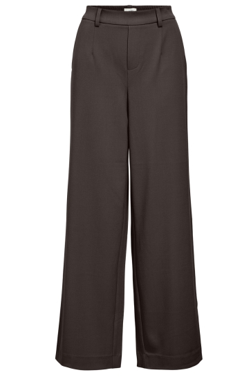 OBJLISA WIDE PANT NOOS 23037921 SEAL BROWN