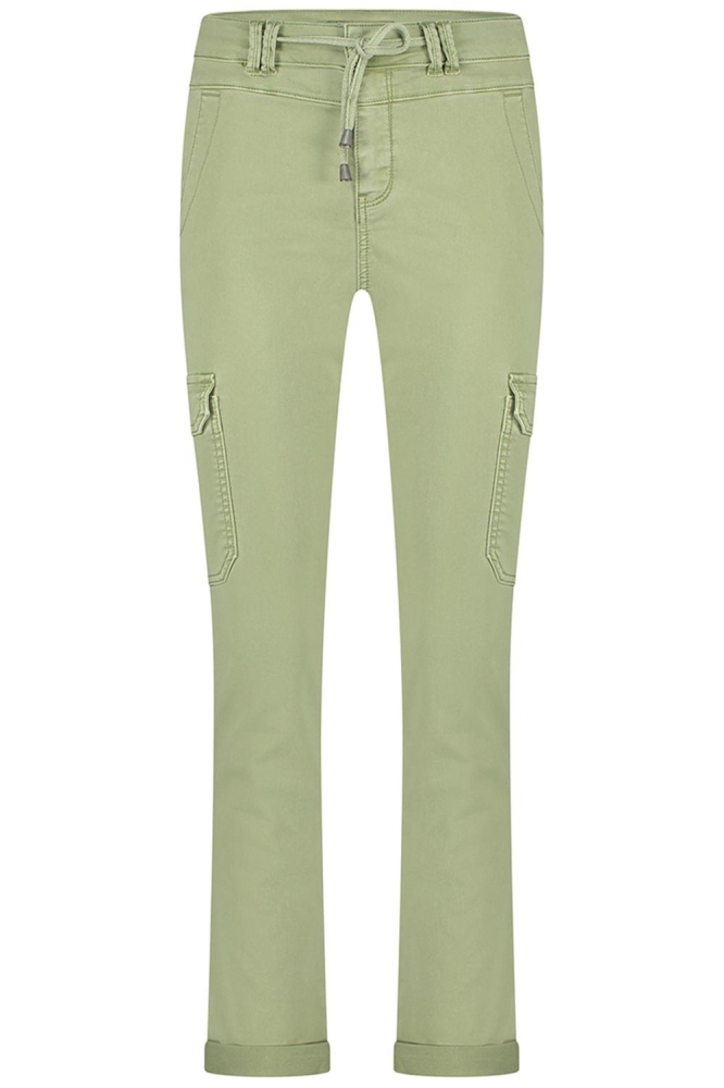 Red Button groene dames broek | Vooraanzicht