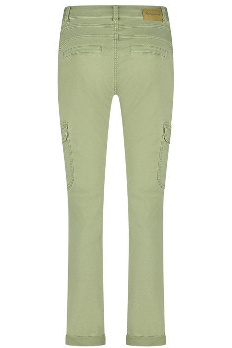 Red Button groene dames broek | Achteraanzicht