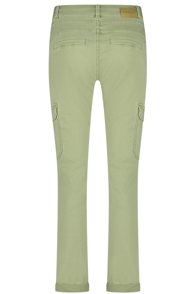 Red Button groene dames broek | Achteraanzicht