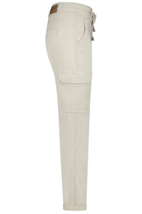 Red Button beige dames broek | Zijaanzicht
