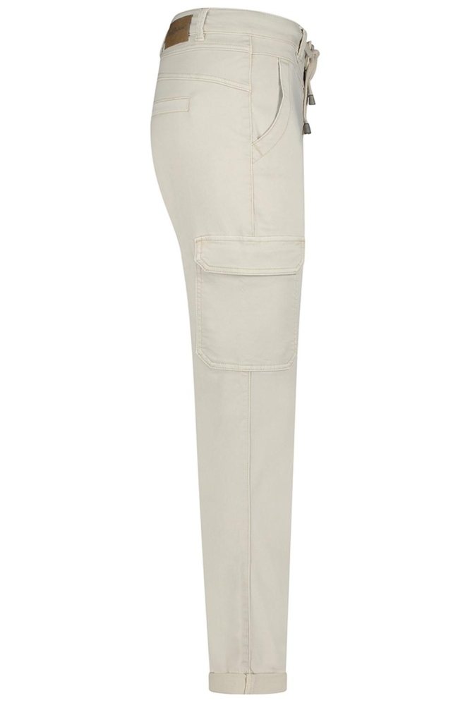 Red Button beige dames broek | Zijaanzicht