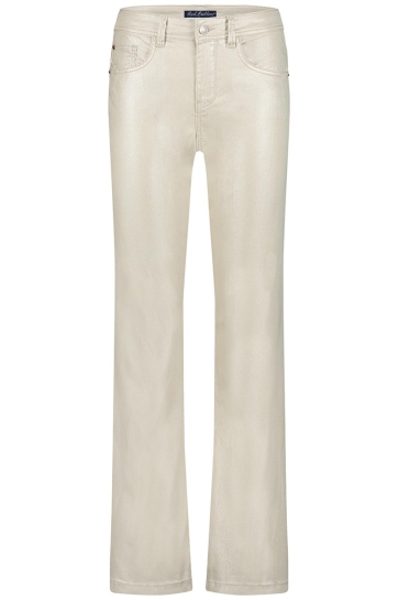 Red Button Broek COLETTE 5 POCKET SPARKLE SRB4500 PEARL