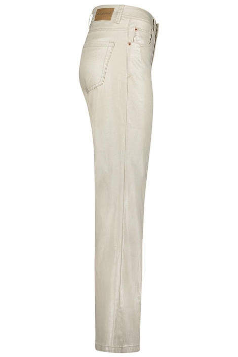 Red Button beige dames broek | Zijaanzicht