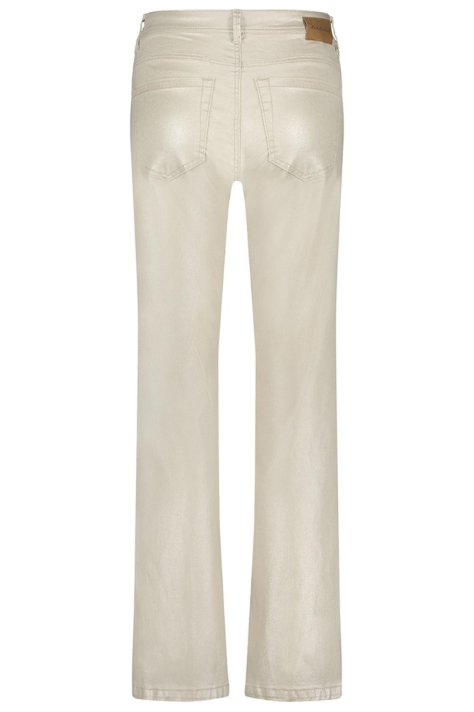Red Button beige dames broek | Achteraanzicht