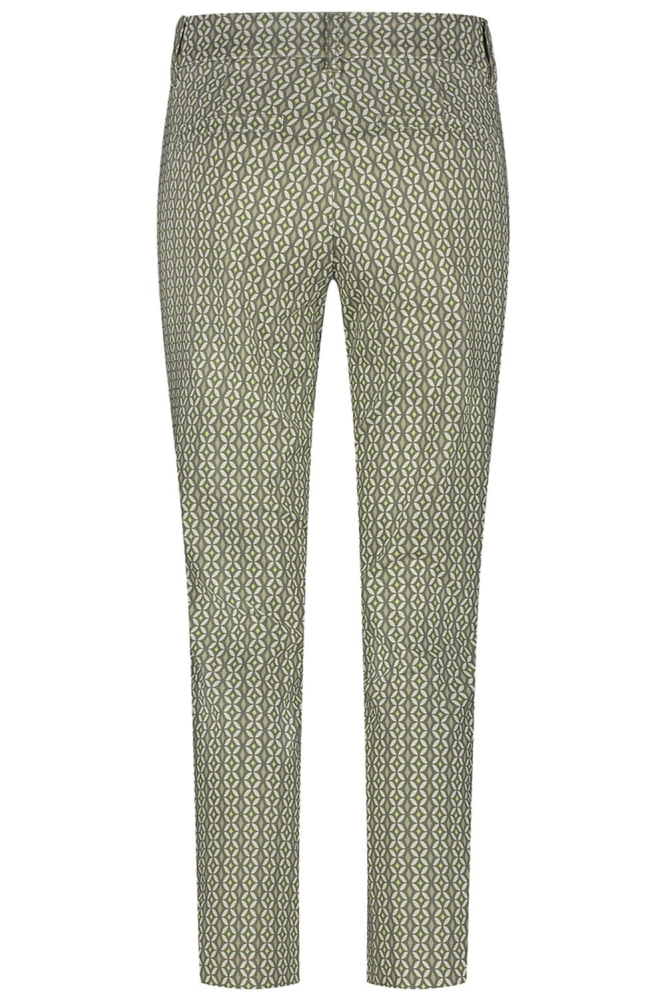 Red Button groene dames broek | Achteraanzicht