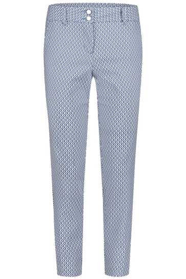 Red Button Broek DIANA FANCY DOT SRB4458 FADED BLUE