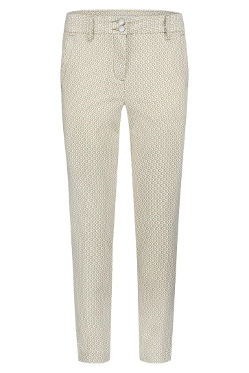 Red Button Broek DIANA FANCY DOT SRB4458 STONE