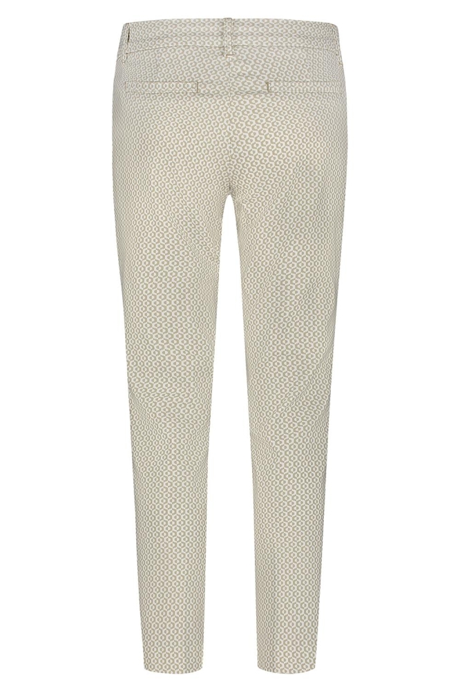 Red Button beige dames broek | Achteraanzicht