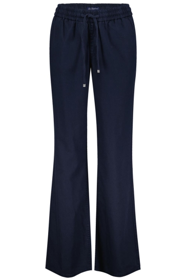 Red Button Broek COLETTE COTTON LINEN SRB4505 NAVY