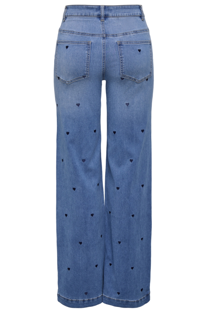Only blauwe dames jeans | Achteraanzicht