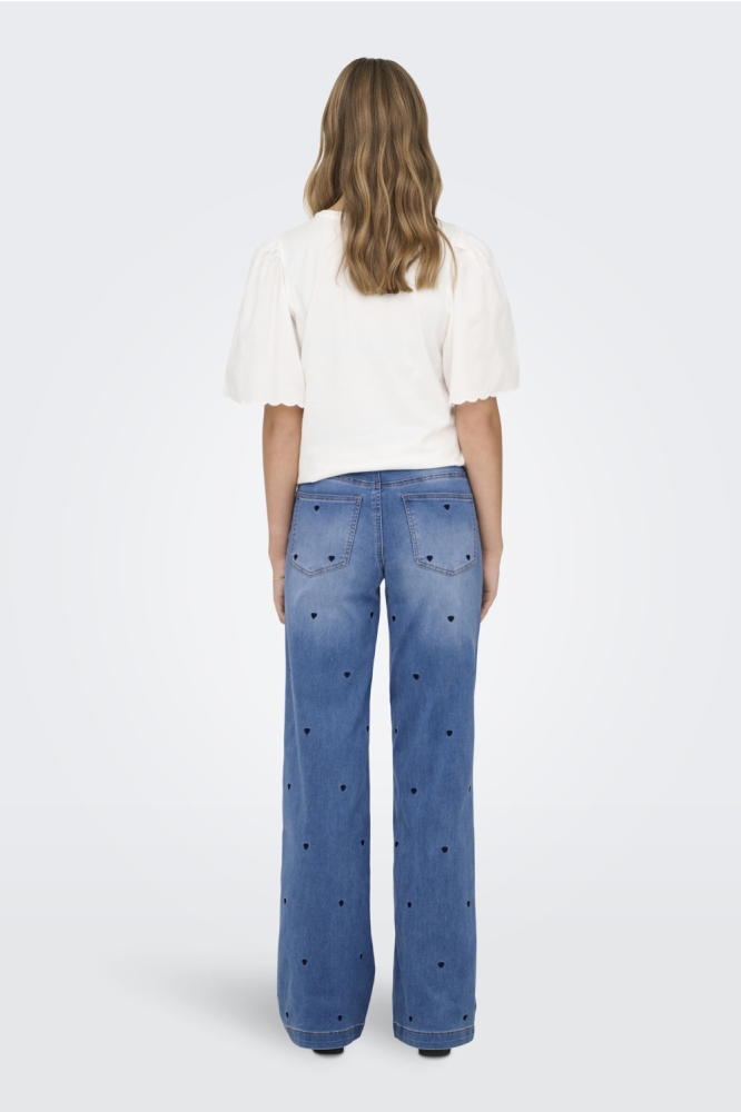 Only blauwe dames jeans | Model
