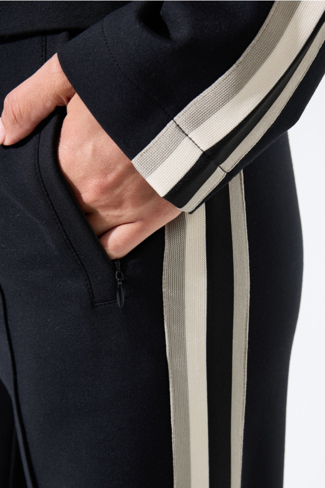 Garcia zwarte dames broek | Close up