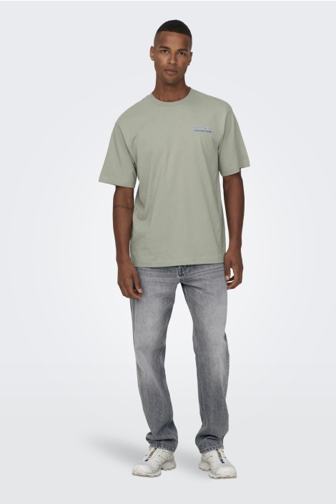 Only & Sons grijze heren jeans | Model