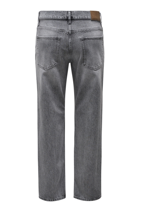 Only & Sons grijze heren jeans | Achteraanzicht