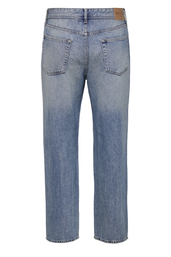 Only & Sons blauwe heren jeans | Achteraanzicht