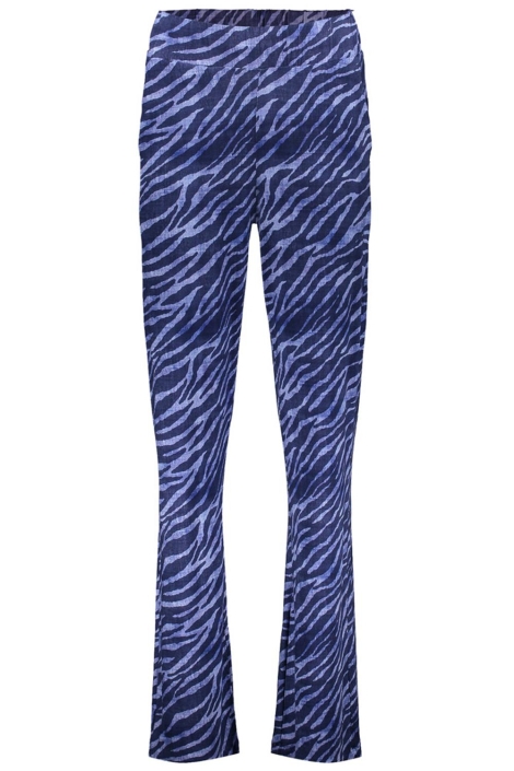 Geisha blauwe dames broek | Vooraanzicht