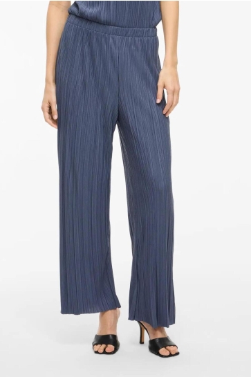 Vila Broek VIPLISA HW LOOSE PANTS - NOOS 14089681 Vintage Indigo