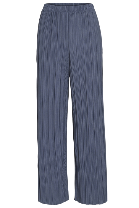 Vila blauwe dames broek | Vooraanzicht
