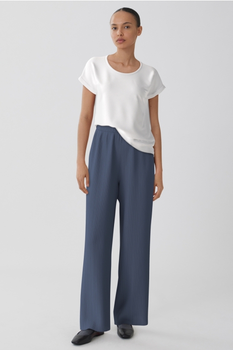 Vila blauwe dames broek | Model