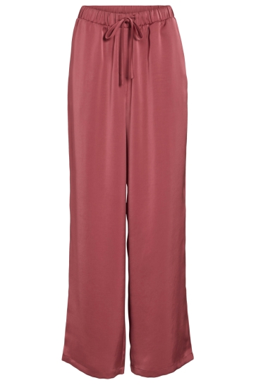 Vila Broek VIFADIA HW PANTS 14114303 HOLLY BERRY
