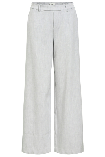 Object OBJLISA WIDE PANT TALL 23038739 LIGHT GREY MELANGE