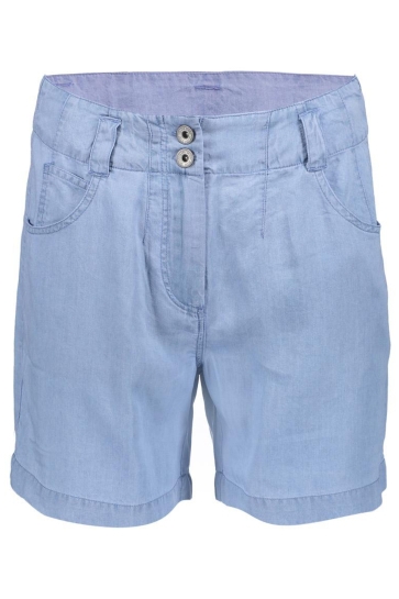 Geisha Broek KORTE BROEK MET 5 POCKET ZAK 51303 10 000809 LIGHT BLUE DENIM