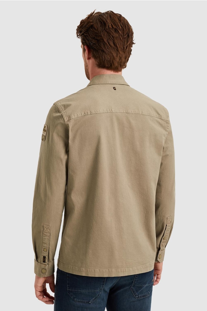 PME legend groene heren overhemd | Model achteraanzicht