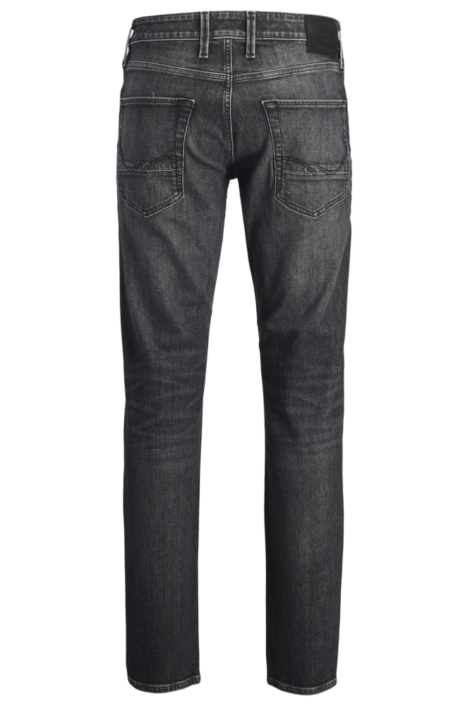 Jack & Jones zwarte heren jeans | Achteraanzicht
