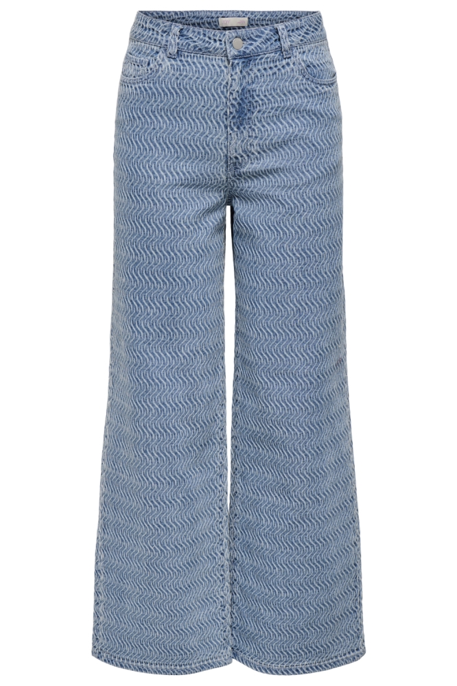 Jacqueline de Yong blauwe dames jeans | Vooraanzicht