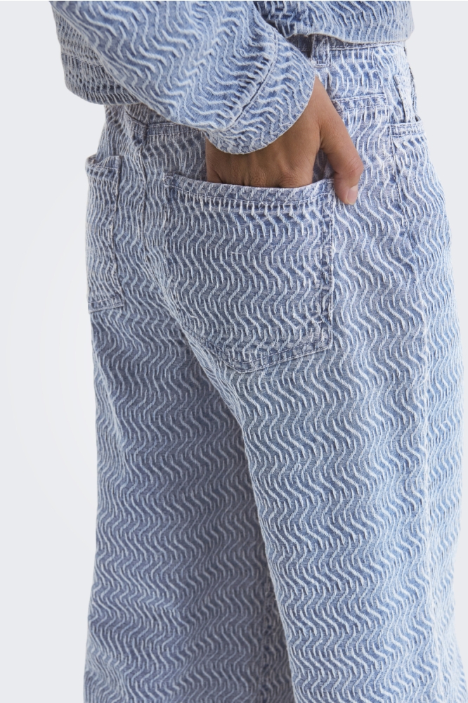 Jacqueline de Yong blauwe dames jeans | Kleurstaal