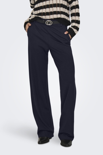 Only Broek ONLPOPTRASH LIFE MW STRAIGHT PNT NO 15341829 NIGHT SKY