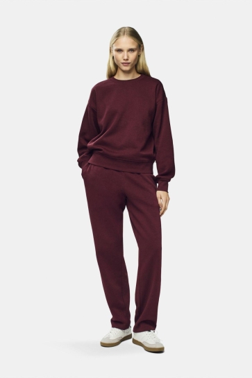 Pieces PCCHILLI HW WIDE SWEAT PANTS NOOS B 17140745 TAWNY PORT