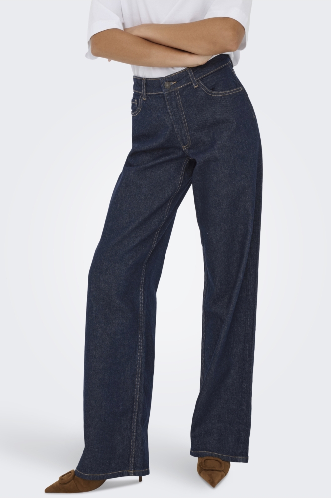 Jacqueline de Yong blauwe dames jeans | Model