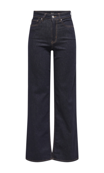ONLMADISON BLUSH HW WIDE DNM REA024 15352206 DARK BLUE DENIM/RINSE