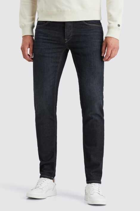 Cast Iron blauwe heren jeans | Model vooraanzicht
